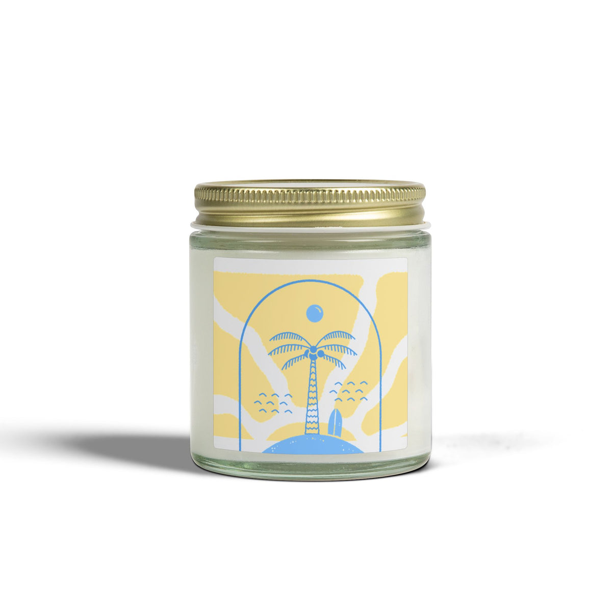 Scented Candles, Coconut Apricot Wax (4oz, 9oz)