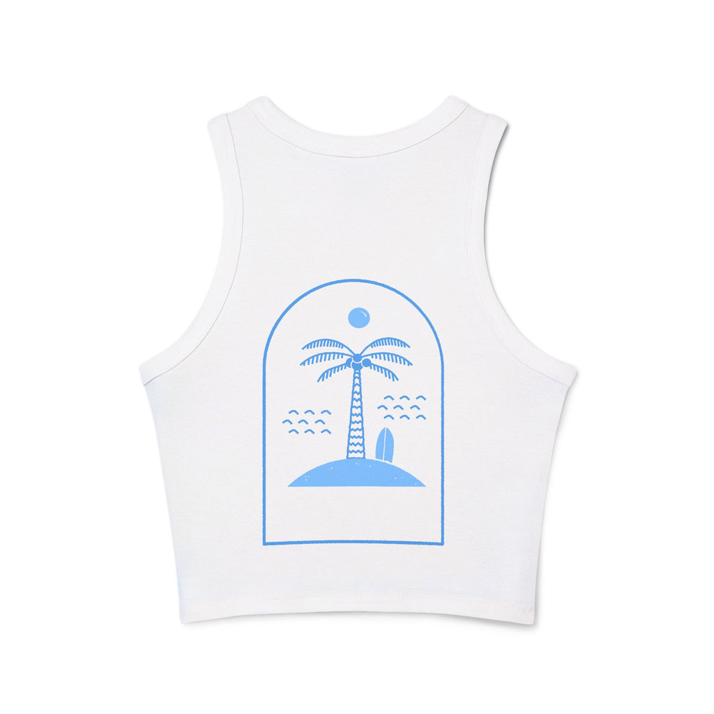 Women's Micro Rib Racer Tank Top