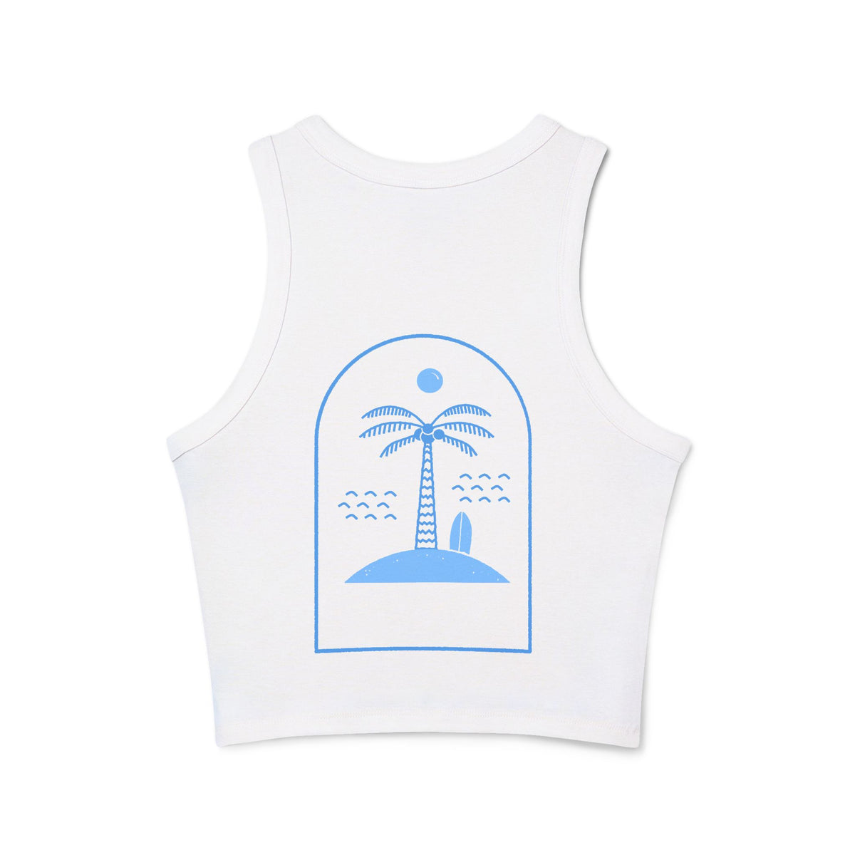 Women's Micro Rib Racer Tank Top