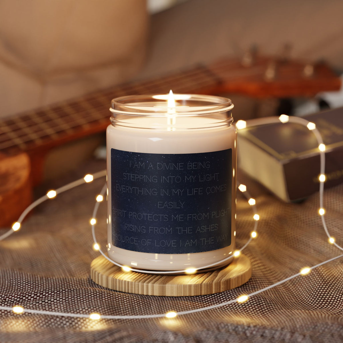 Starlight Affirmations Scented Soy Candle, 9oz