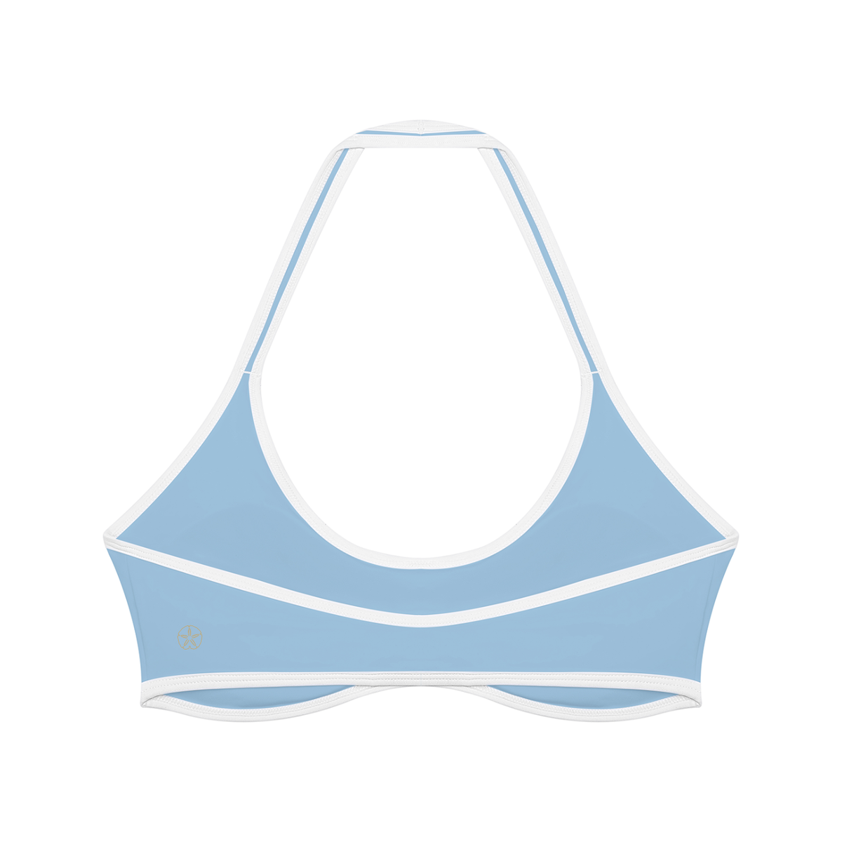 Women's Halter Color Block Yoga Sports Bra